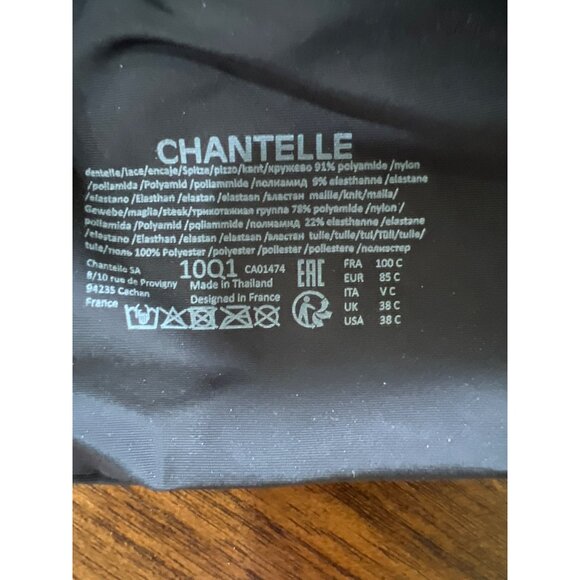 Pretty black bra CHANTELLE size 38C - Picture 3 of 3
